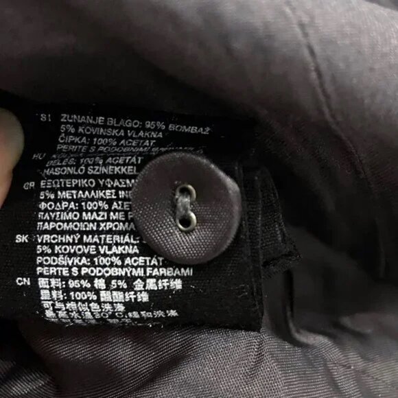 H&M Gray Collar Vest Waistcoat ASO Alice Cullen - Picture 6 of 10